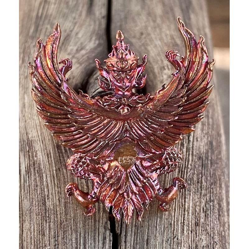 Phaya Krut Amulet - Maha Sitthi Chok First Edition Wealth & Protection Garuda from Wat San Chao, Pathum Thani