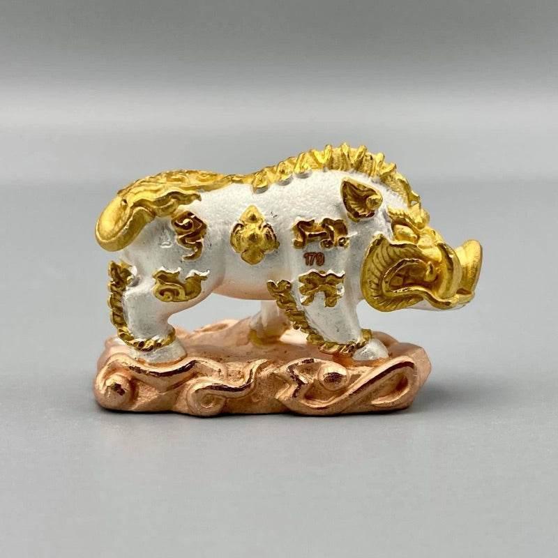 Wild Boar Amulet for Prosperity - Powerful Thai Amulet for Wealth and Success