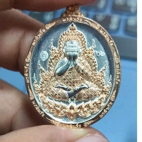 Phutthasilp Phra Pidta "Porn Samret" Edition Amulet – First Consecration by Luang Pu Mahasila & Multiple Ceremonial Blessings (Wat Tham Singto Thong, Ratchaburi, BE 2566)