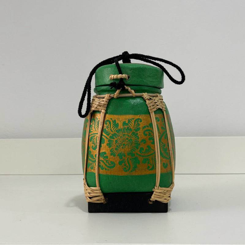 Lanna Bamboo Rice Box – Handmade Thai Kratip Khao Storage Jar | Natural Decor &amp; Gift in 12x21cm Size One-Sake.com B3 B1 B2 B1-B2-B3-B4-B5-B6-B7-B8-B9-B10-B11-B12-B13-B14-B15-B16-B17-B18-B19-B20-B21-B22-B23 Premium-B24 Premium-B25-B26 Premium paint-B27-B28-B29-B30-B31-B32-B33-B44-B45-B46-B47-B48-B49-B50-B51-B52-B53-B54-B55-B56-B57-B58-B59-B60-