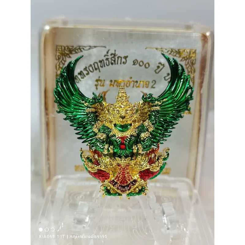 🦅 The 4-Armed Royal Garuda Supreme Authority (Maha Amnat II) 100th Anniversary Edition by LP Phat