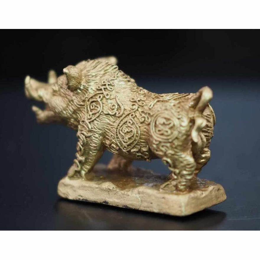 Phaya Waraha – Racha Choke Edition by Luang Pho Sanan (Limited Edition) The Boar of Prosperity &amp; Invincibility - Thai Blessing Co