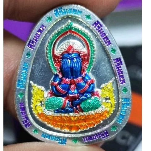 Unlock Auspicious Blessings & Supreme Protection – Authentic ‘Sirimongkol’ Phra Pidta Buddha Art Medal by Luang Pu To