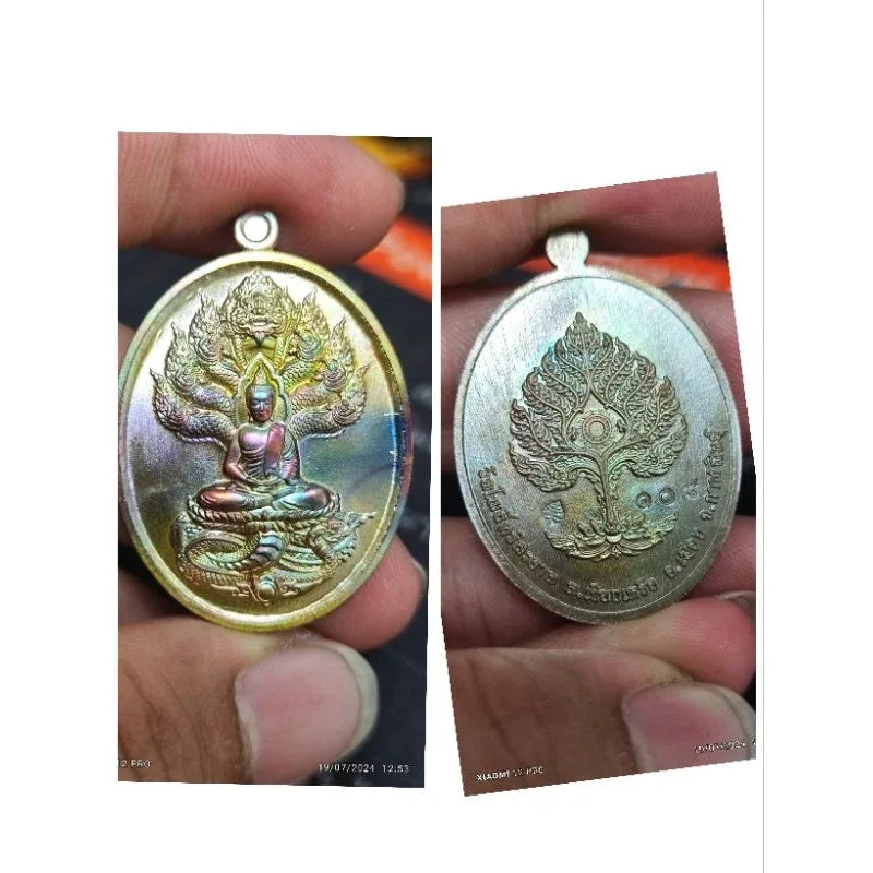 Unlock Supreme Wealth with Nak Prok Wealth Medal Blessed by Luang Pu Sila 108สต.ผิวรุ้ง