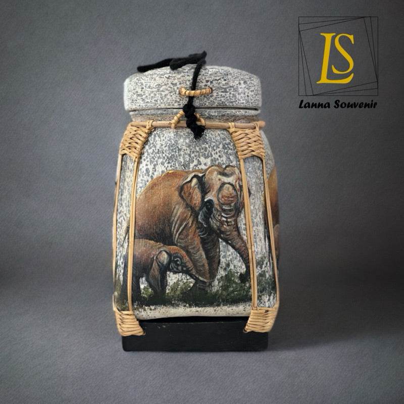 Lanna Bamboo Rice Box with Floral Pattern – Handmade Thai Storage Jar in 18x29cm | Decorative &amp; Functional Bamboo Basket from Northern Thailand One-Sake.com D4 D1 D3 D1-D3-D4-D5-D2-D6-D7-D8-D9-D10-D11-D12-D13-D14-D15-D16-D17-D18-D19-D20-D21-D22-D23-D24-D25 Premium paint-D26-D27 Premium1-D28-D29-D30-D31-D32-D33-D34-D35-D36-