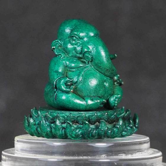 Ganesha on Lotus Base – Sacred Blessing Edition by Luang Phor Ngern, Wat Ban Or - Thai Blessing Co
