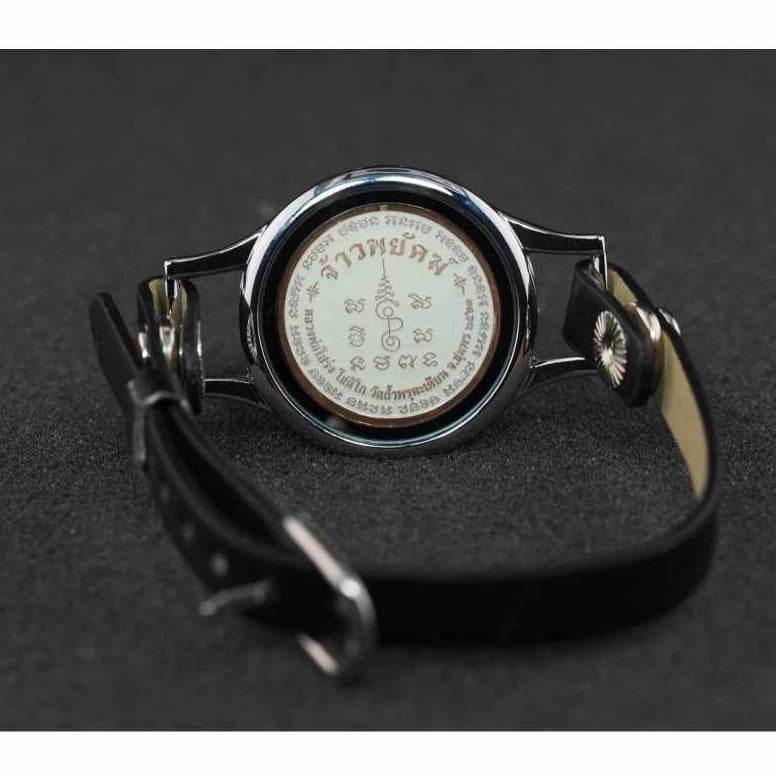 Tiger King Amulet (2020 Edition) – Stainless Steel Wrist-Worn Medal from Wat Tham Phrutakhian - Thai Blessing Co