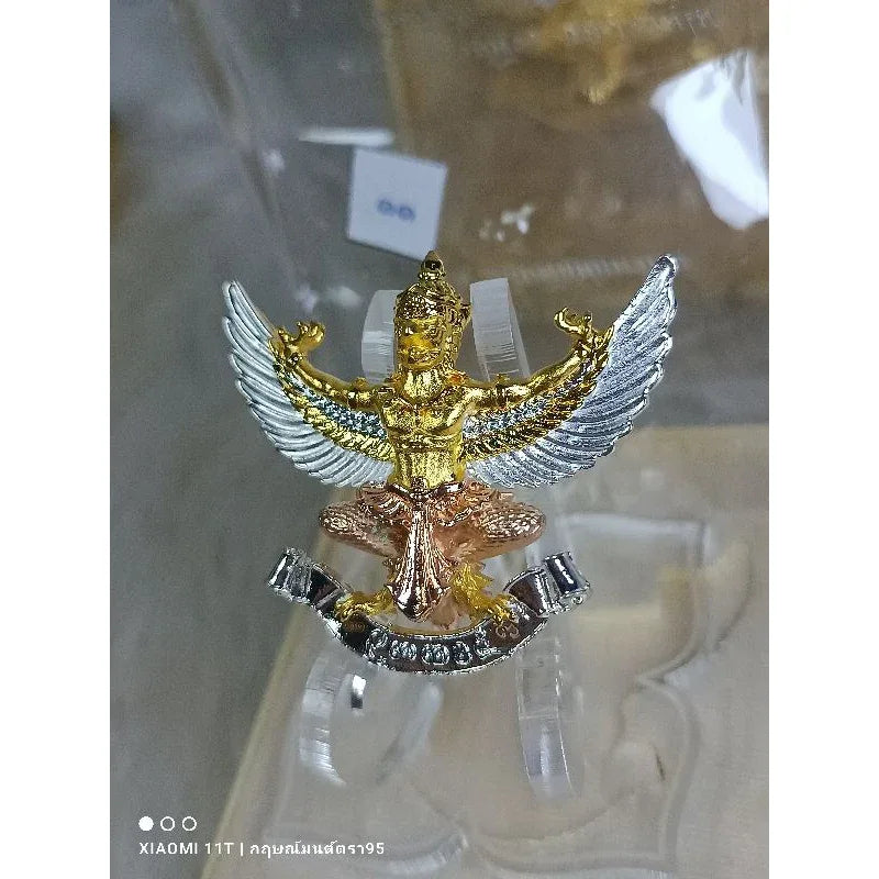 Garuda Heart Amulet Abhidhai Haeng Sap - Supreme Thai Talisman for Power, Wealth, and Protection