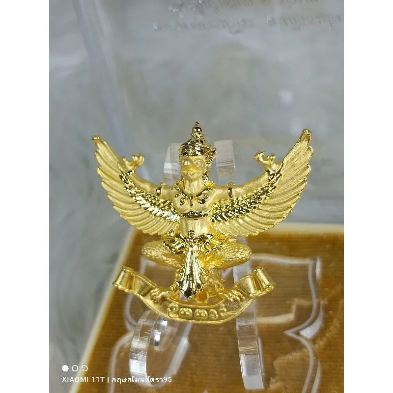 Garuda Heart Amulet Abhidhai Haeng Sap - Supreme Thai Talisman for Power, Wealth, and Protection
