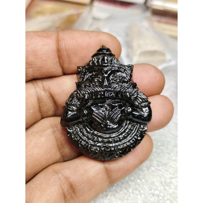 ✨ Sacred Rahu Thep Amarit: The Celestial Eclipse God of Immortality – Ultra-Rare 500-Piece Limited Edition by Master Nen Doi (Khao Or Lineage) Featuring Consecrated Master Coin Inset for Ultimate Fortune, Karma Reversal, and Protection
