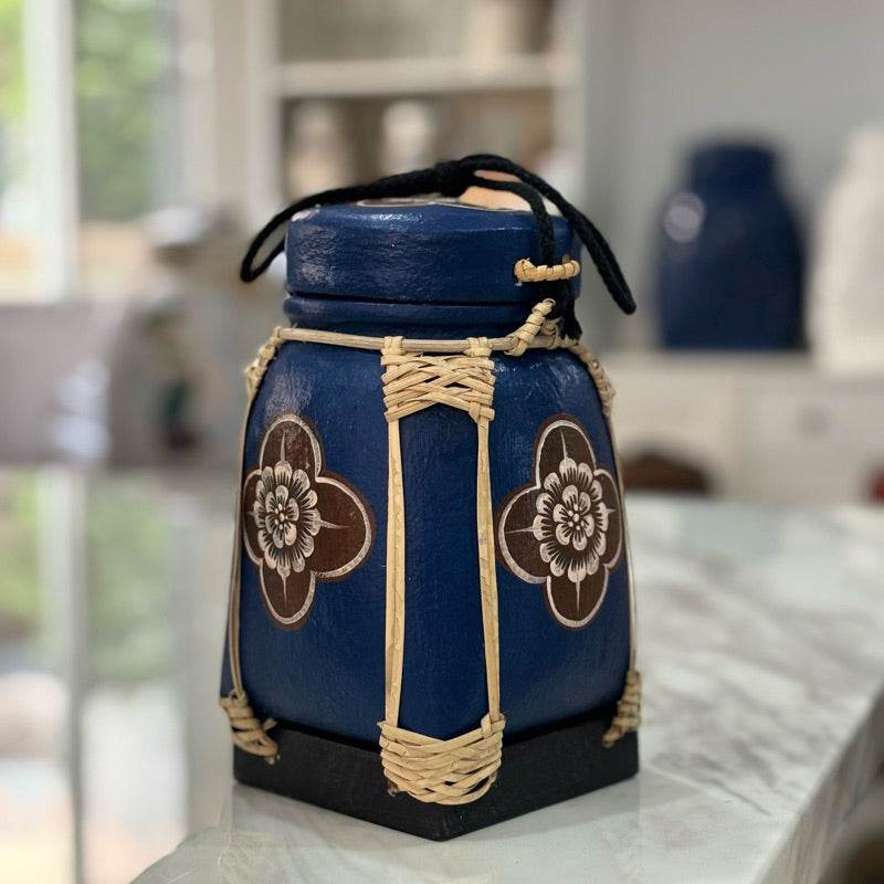 Lanna Bamboo Rice Box – Handmade Thai Kratip Khao Storage Jar | Natural Decor &amp; Gift in 12x21cm Size One-Sake.com B3 B1 B2 B1-B2-B3-B4-B5-B6-B7-B8-B9-B10-B11-B12-B13-B14-B15-B16-B17-B18-B19-B20-B21-B22-B23 Premium-B24 Premium-B25-B26 Premium paint-B27-B28-B29-B30-B31-B32-B33-B44-B45-B46-B47-B48-B49-B50-B51-B52-B53-B54-B55-B56-B57-B58-B59-B60-