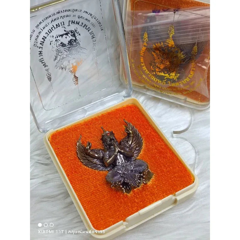 Garuda Norah Sacred Amulet - Supreme Wealth & Prosperity First Edition Rare Thai Amulet