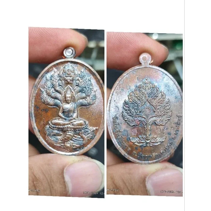 Unlock Supreme Wealth with Nak Prok Wealth Medal Blessed by Luang Pu Sila 233ทด.โบราณ