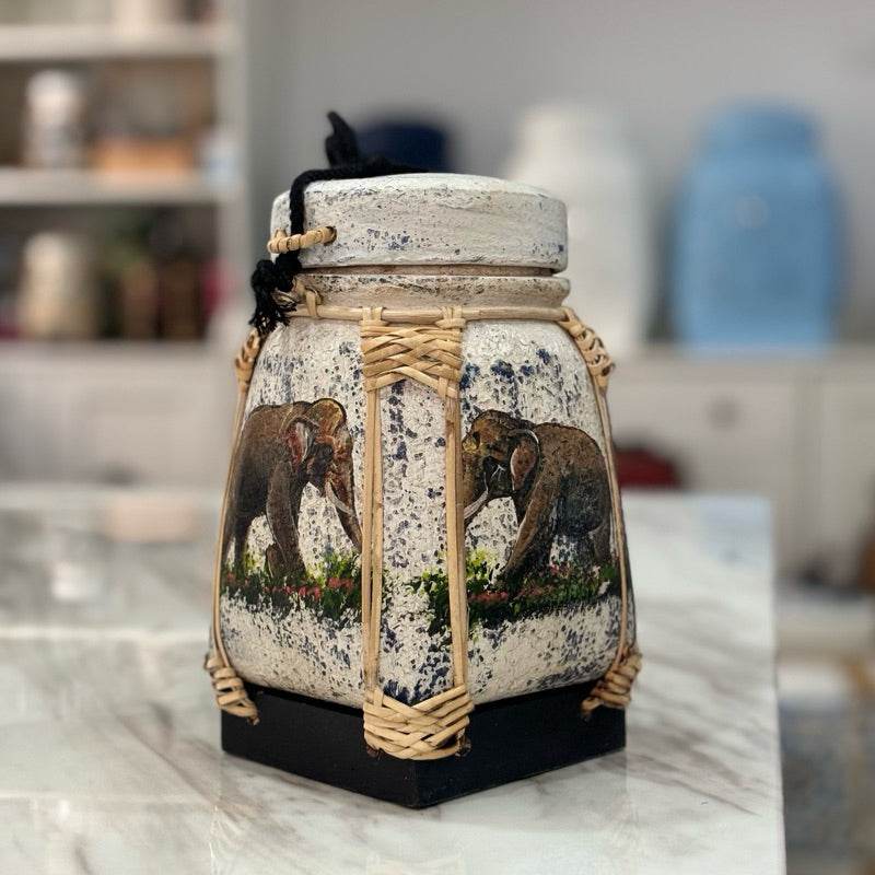 Lanna Bamboo Rice Box – Handmade Thai Kratip Khao Storage Jar | Natural Decor &amp; Gift in 12x21cm Size One-Sake.com B3 B1 B2 B1-B2-B3-B4-B5-B6-B7-B8-B9-B10-B11-B12-B13-B14-B15-B16-B17-B18-B19-B20-B21-B22-B23 Premium-B24 Premium-B25-B26 Premium paint-B27-B28-B29-B30-B31-B32-B33-B44-B45-B46-B47-B48-B49-B50-B51-B52-B53-B54-B55-B56-B57-B58-B59-B60-