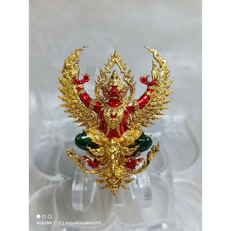 Phaya Garuda Amulet – Wat Wimutthitham Empowerment for Protection, Strength, and Spiritual Merit