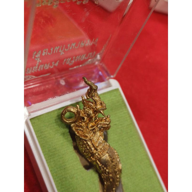 🐍💎 Supreme Crystal Naga Fang Talisman – "Nun Duang Serm Laph" Edition for Destiny Boost & Wealth Surge