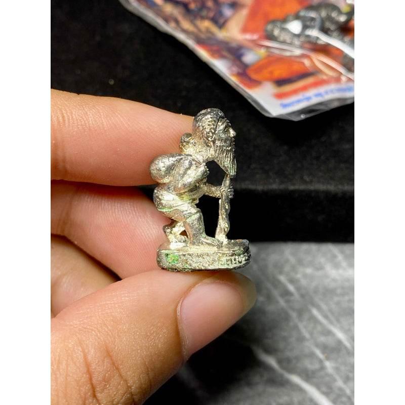 Chuchok Amulet for Prosperity and Protection Blessed by Ajarn Pramot at Wat Khao Chachum Ratchaburi Silver shoulder S