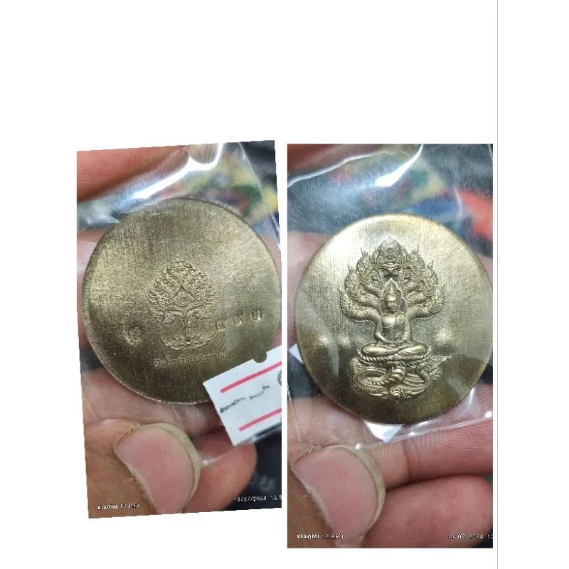 Unlock Supreme Wealth with Nak Prok Wealth Medal Blessed by Luang Pu Sila 493ตัดกรม.ชน.วัด