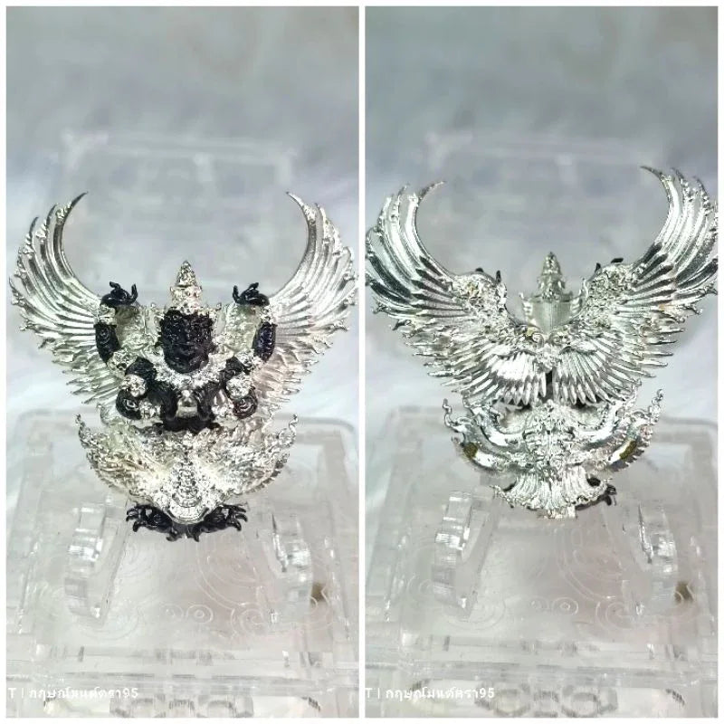 Garuda Amulet for Power - Maha Amnat II Authentic Thai Talisman for Prestige & Protection