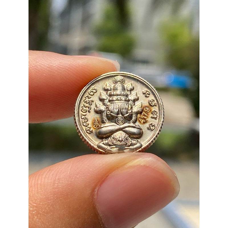 Phra Pidta Phang Phra Khan – “Emperor’s Treasure” Edition (Small Size, Alpaca Alloy, B.E. 2549) - Thai Blessing Co