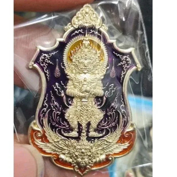 Unlock Wealth and Prosperity with the Authentic Duang Setthi Thaowessuwan Medal Empowered by Luang Pu Puang