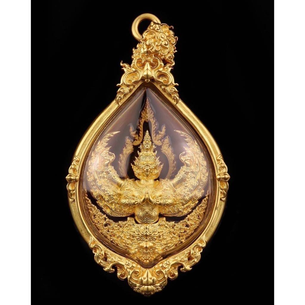 Garuda Kalasuban Amulet – Thai Sacred Coin for Wealth, Protection & Power