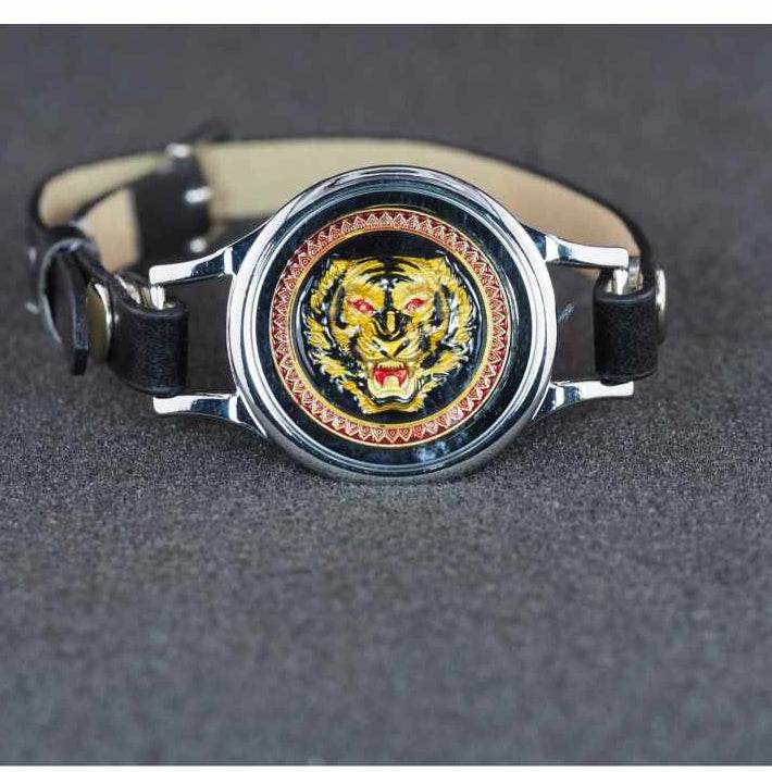 Tiger King Amulet (Wristwatch Edition) – 2020 Consecrated Medal from Wat Tham Phrutakhian - Thai Blessing Co