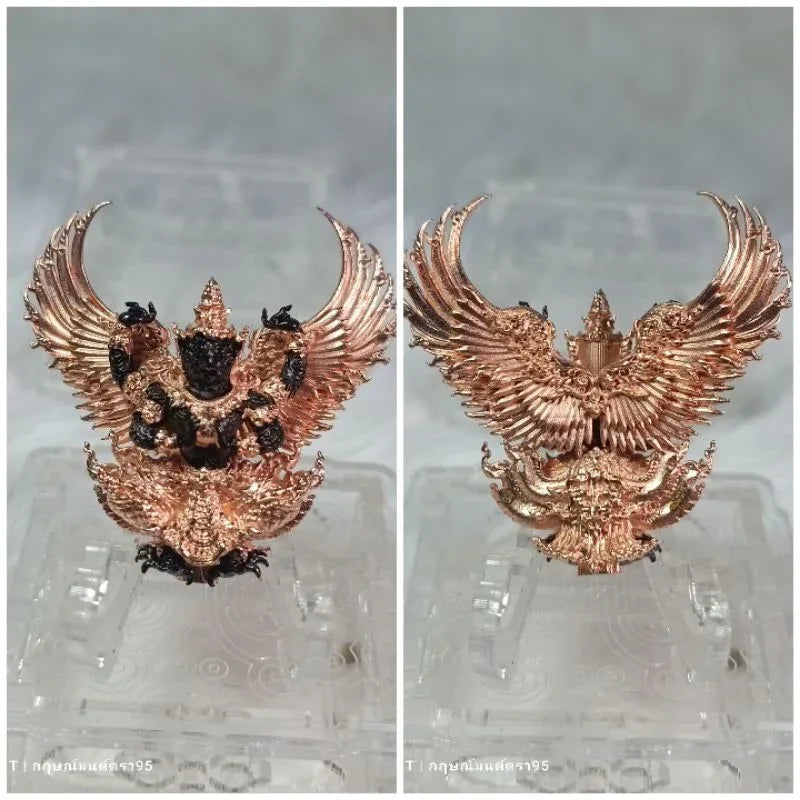 Garuda Amulet for Power - Maha Amnat II Authentic Thai Talisman for Prestige & Protection