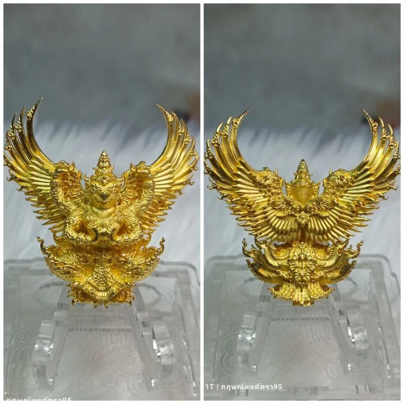 Garuda Amulet for Power - Maha Amnat II Authentic Thai Talisman for Prestige & Protection
