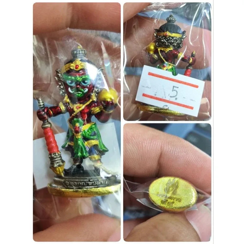 Phutthasilp Kuvernoi Amulet - Billion Blessing Committee Edition, Wat Pamrodok, Tha Tako District 2024 54ยาแดง