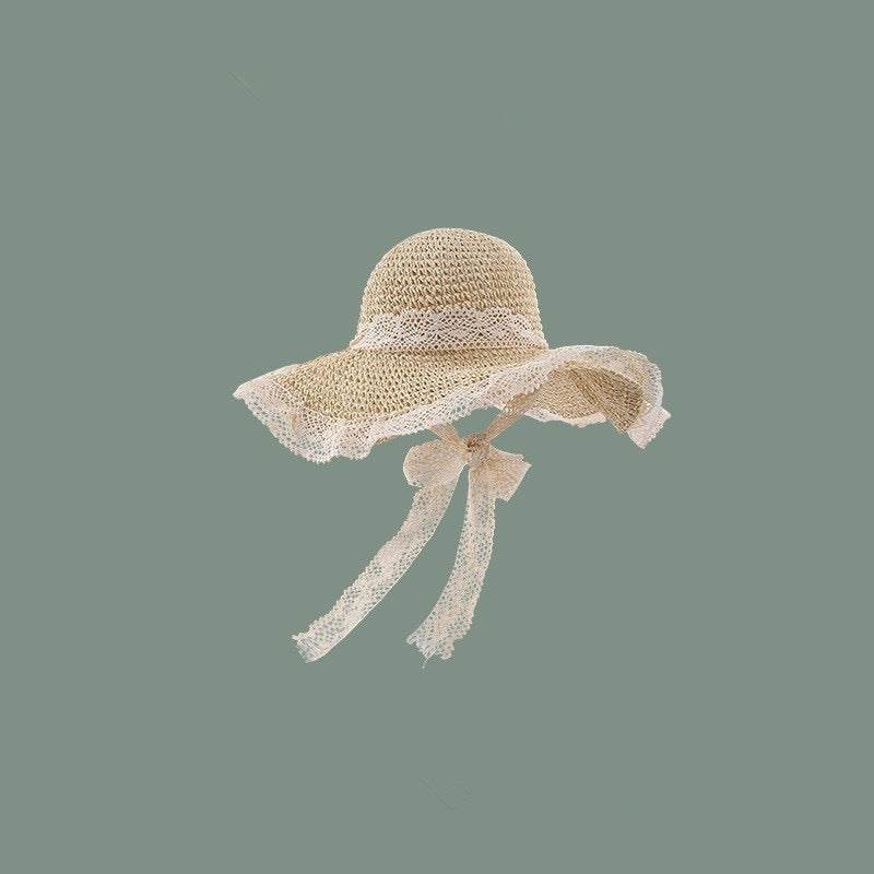 Japanese Style Handwoven Sun Hat – Adjustable 60cm Fit with Bendable Brim | Natural Fiber Straw Hat in 2 Colors One-Sake.com khaki white off khaki-white off-