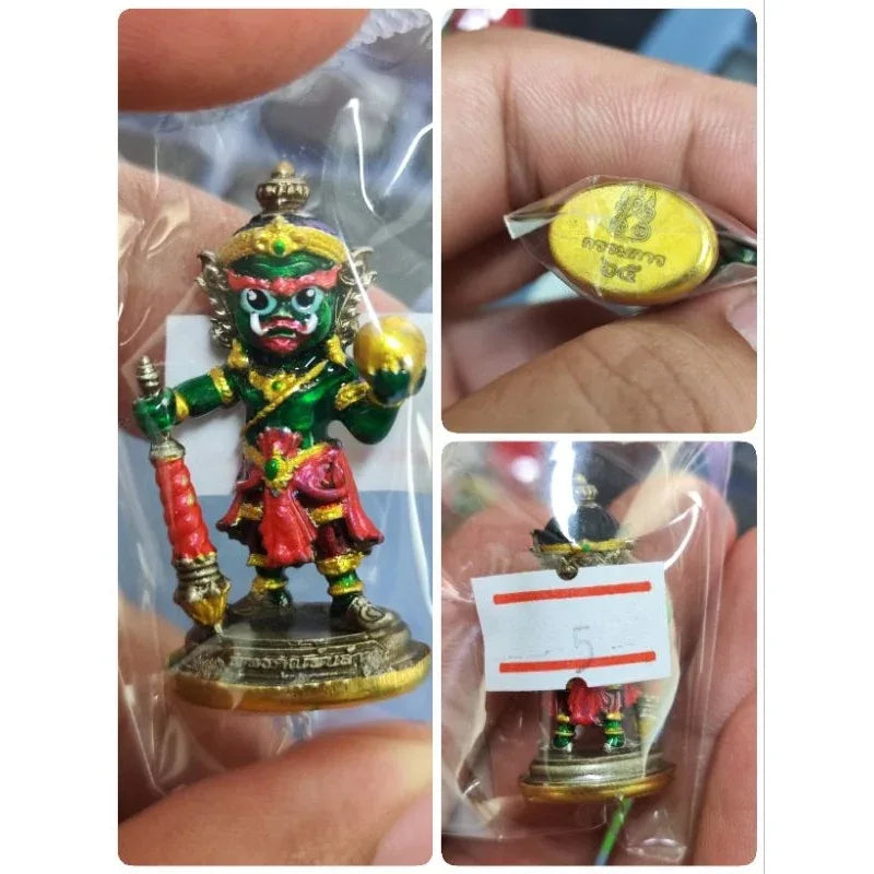 Phutthasilp Kuvernoi Amulet - Billion Blessing Committee Edition, Wat Pamrodok, Tha Tako District 2024 65ยาเขียว