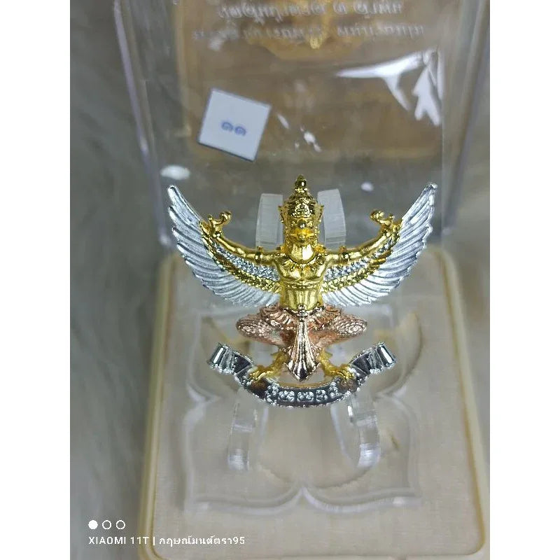 Garuda Heart Amulet Abhidhai Haeng Sap - Supreme Thai Talisman for Power, Wealth, and Protection
