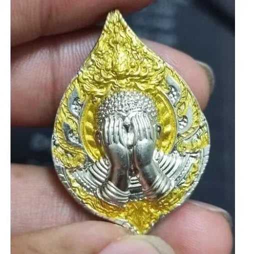 Prosperity Victory Talisman Phuttha Silp Phra Pidta Chana Jon from Thailand