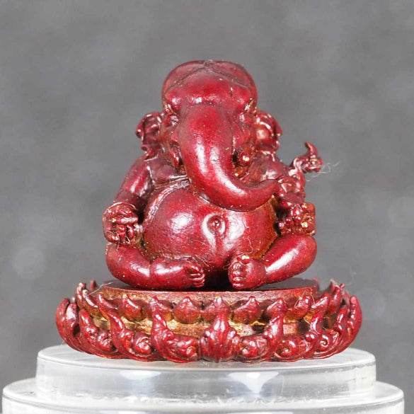 Ganesha on Lotus Base – “Temple Construction Blessing Edition” by Luang Pho Ngern, BE 2566 - Thai Blessing Co