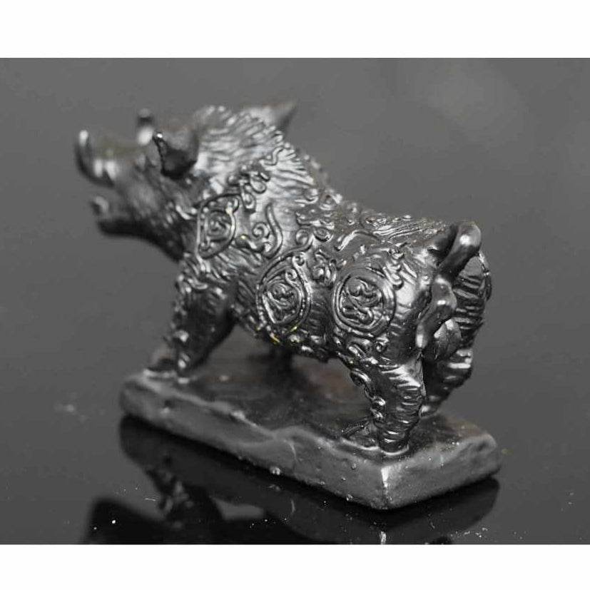 Phaya Waraha Racha Choke (Boar of Royal Fortune) – Portable Size – Blessed on Saturday 5th, Year of the Dragon - Thai Blessing Co