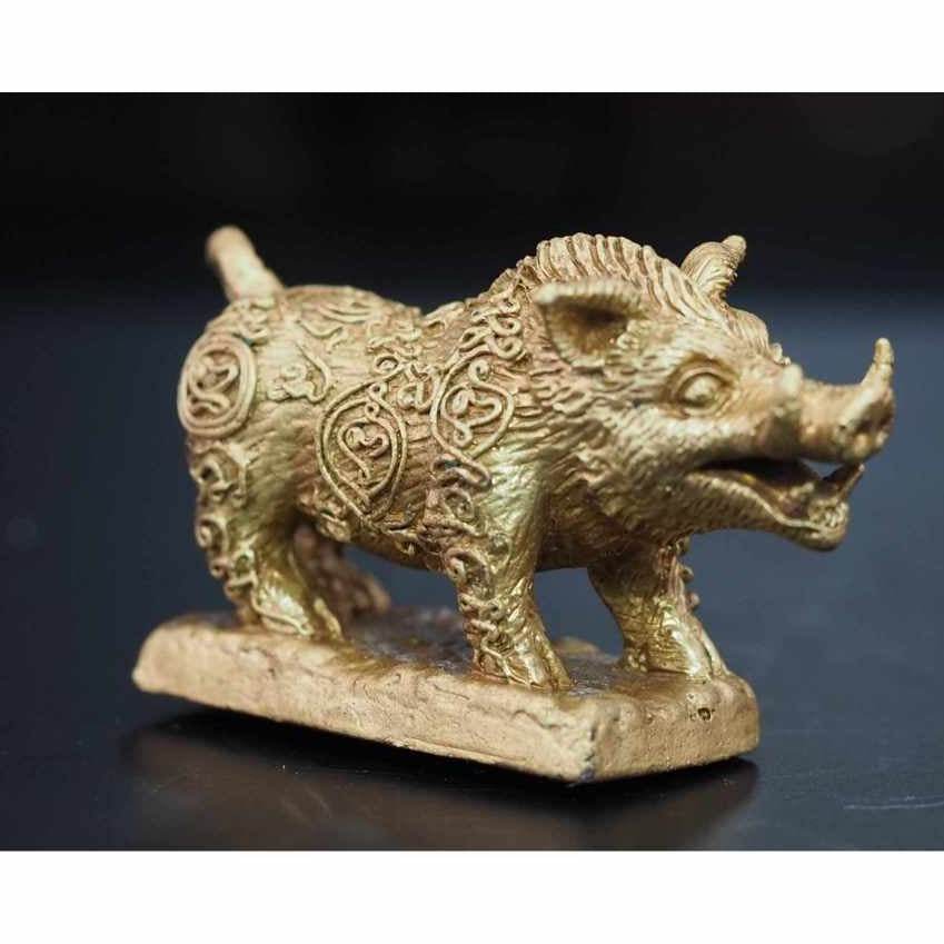 Phaya Waraha – Racha Choke Edition by Luang Pho Sanan (Limited Edition) The Boar of Prosperity &amp; Invincibility - Thai Blessing Co