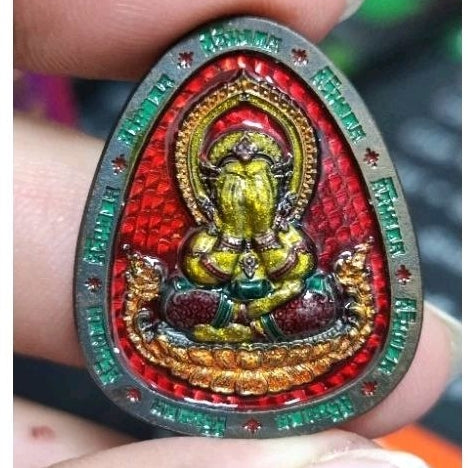 Unlock Auspicious Blessings & Supreme Protection – Authentic ‘Sirimongkol’ Phra Pidta Buddha Art Medal by Luang Pu To