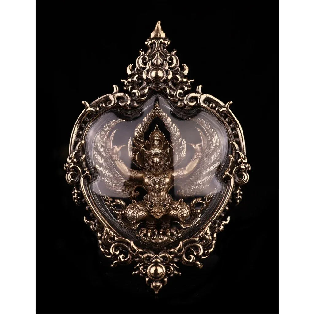 Supreme Garuda Amulet for Wealth and Protection – Thai Blessing Charm