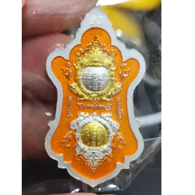 Attract Supreme Wealth and Spiritual Fortune with Authentic Khot Setthi Thaowessuwan Medal Empowered by Luang Pu Bunma