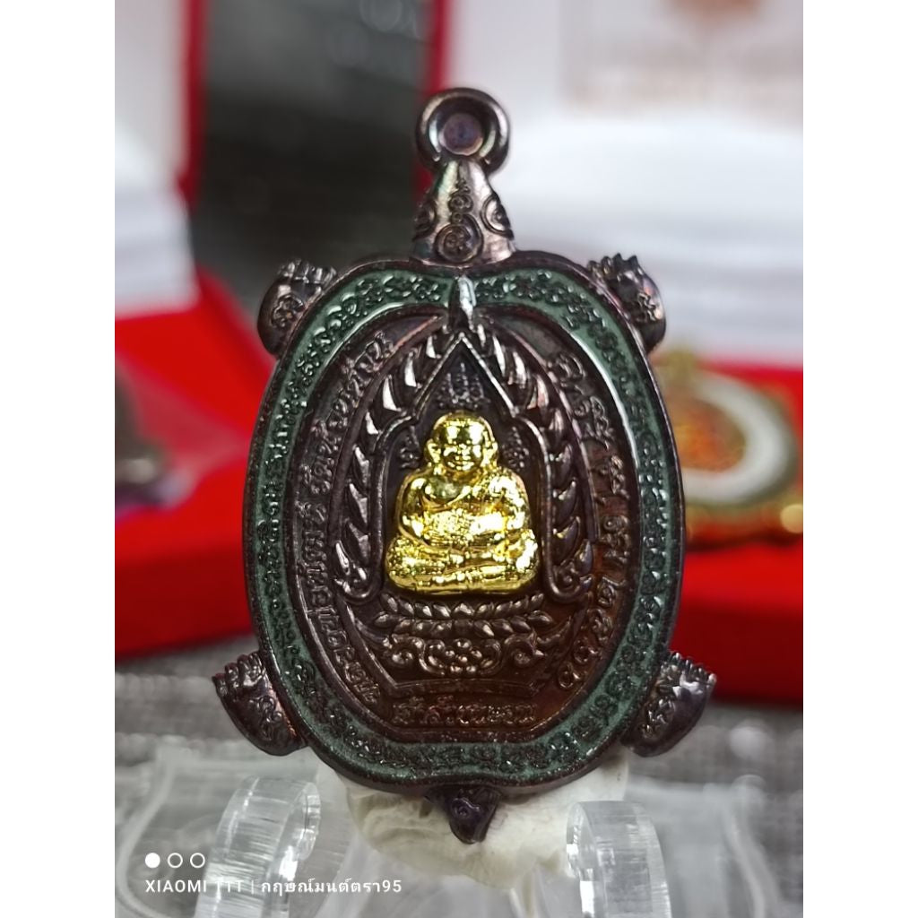 ✨ Supreme “Chao Sua Victory Turtle” – Phra Sangkajai Wealth, Protection & Long‑Term Prosperity Talisman by Luang Pho Phat (Thai Fortune Turtle Amulet)