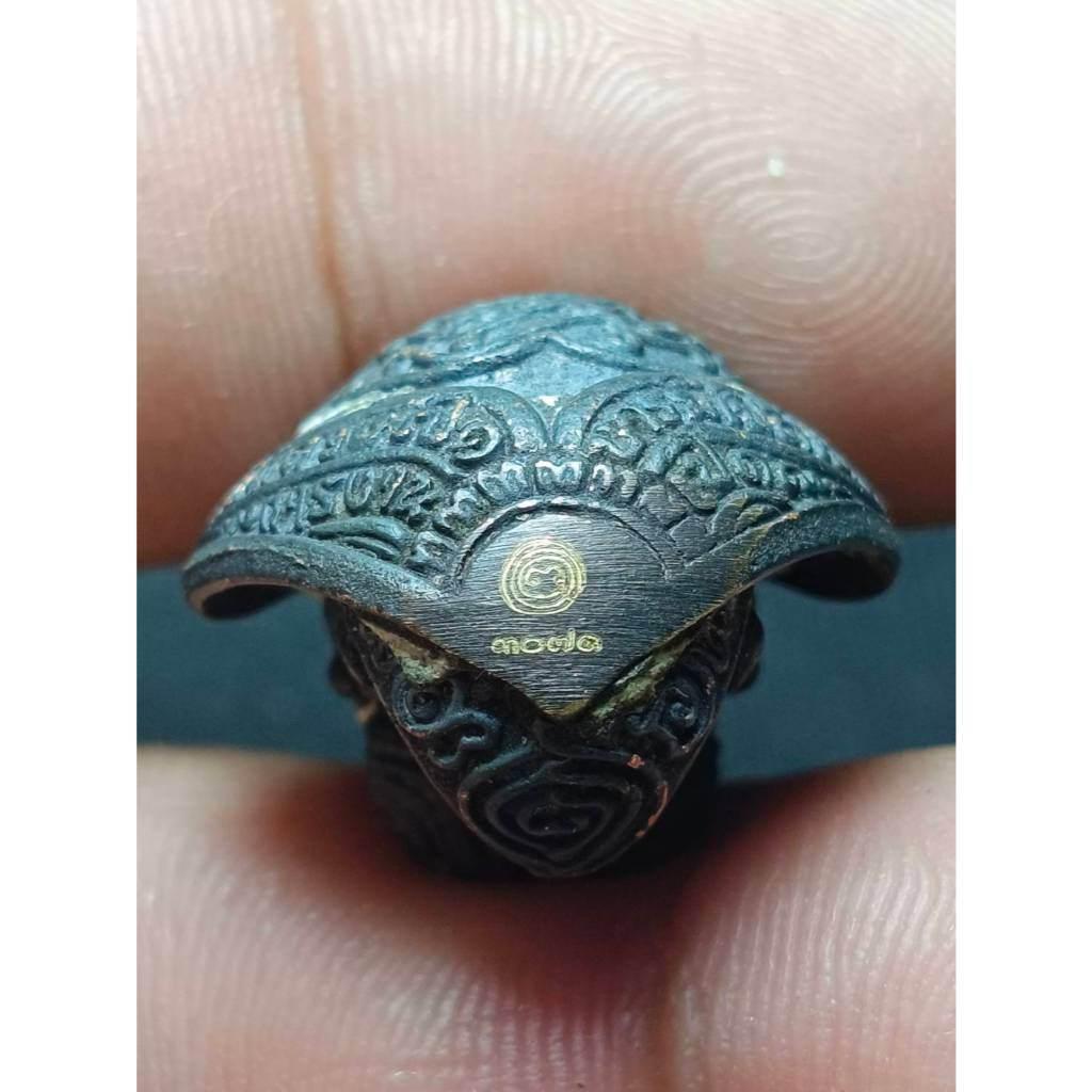 Golden Bee Amulet - First Edition by Luang Pu Nuan for Wealth, Fortune Enhancement, and Divine Protection