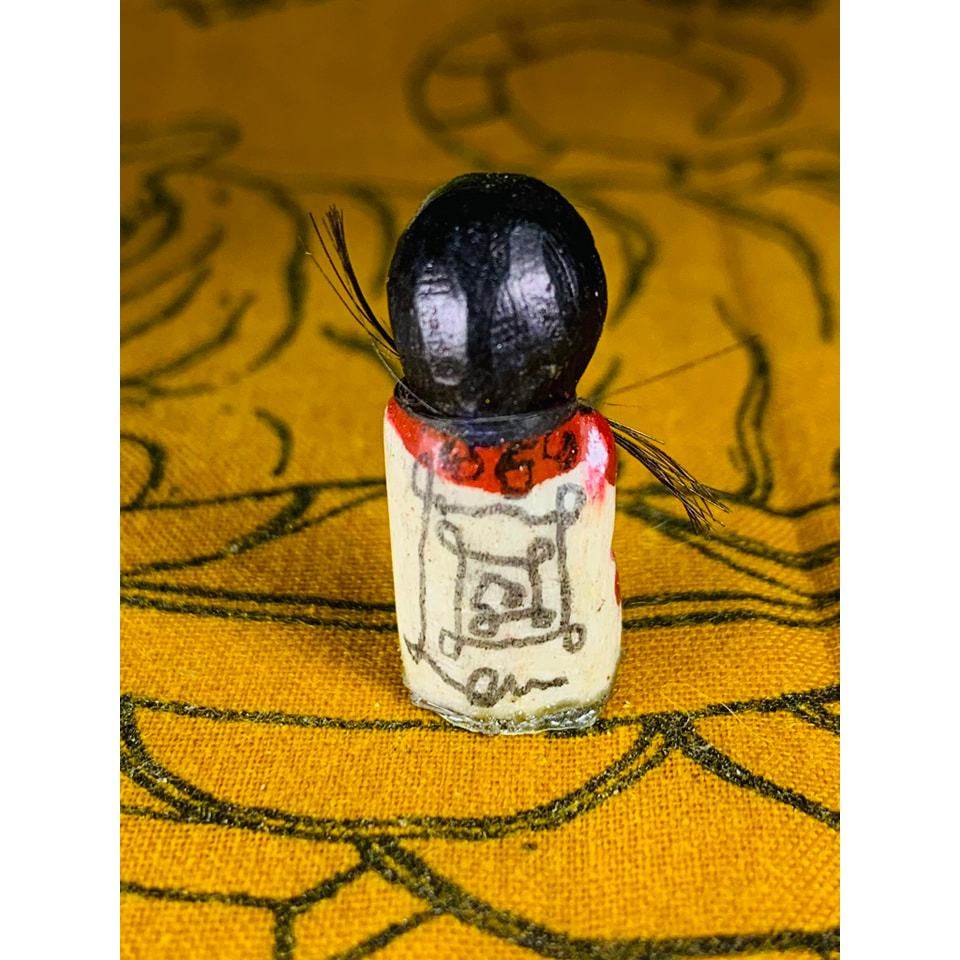 Mae Mom Kwak Fishbone Amulet – Sacred Wealth &amp; Charm Talisman by Luang Phor Prasut, Wat Nai Tao, Trang (Limited Edition) - Thai Blessing Co