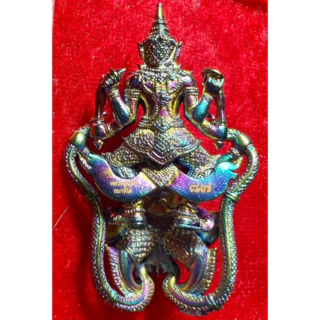 Narayana Garuda Amulet by Luang Pu Sak Samahito - Authentic First Mold