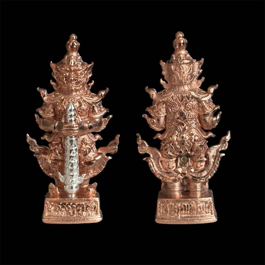 Thao Wessuwan Coin Mongkhon Baramee Edition for Wealth and Protection กะไหล่นาค