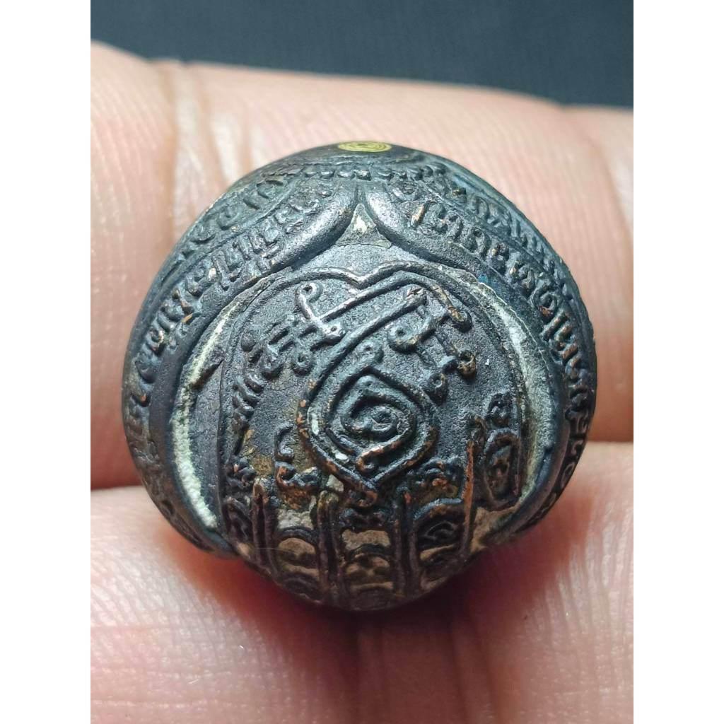 Golden Bee Amulet - First Edition by Luang Pu Nuan for Wealth, Fortune Enhancement, and Divine Protection