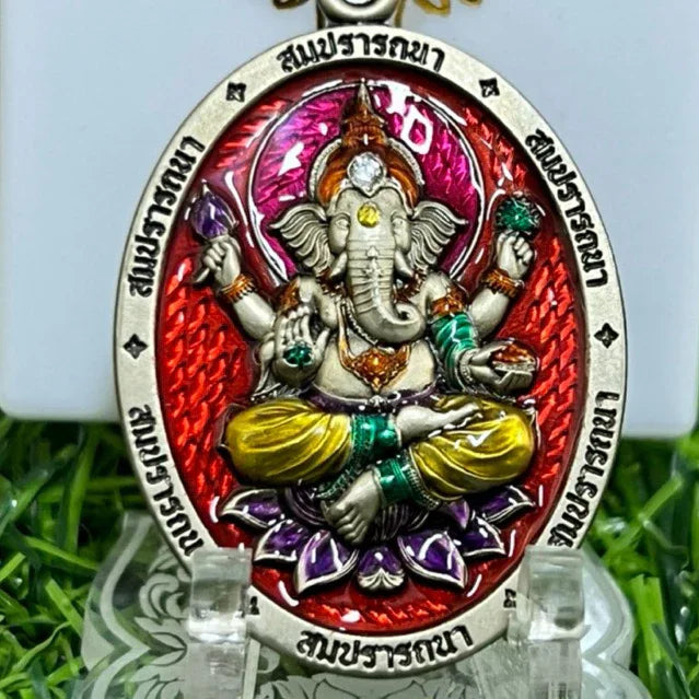 Receive Divine Blessings with Authentic Sompranthana Phra Pikanet Medal Empowered at Thewathasan Sanctuary