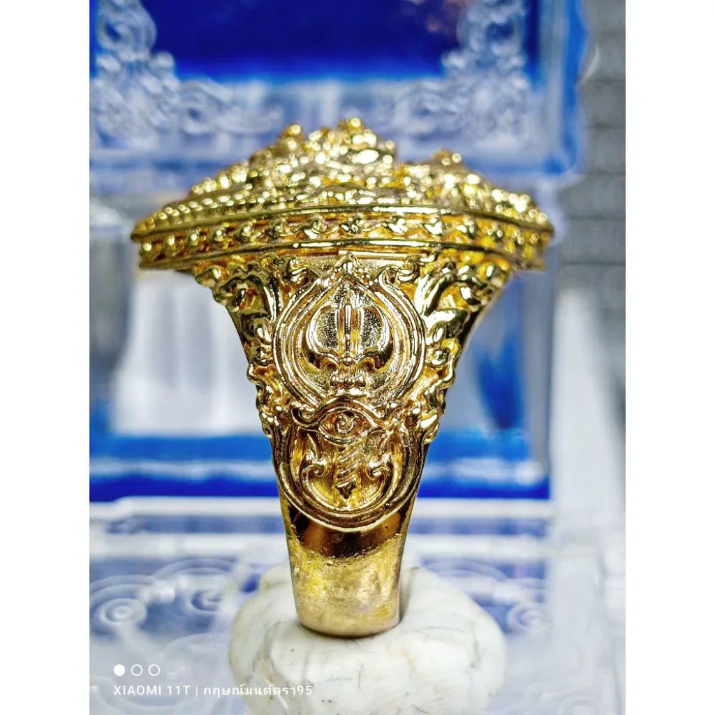👺 Thao Wessuwan Ring "Plod Nee" (Debt Clearing) 1st Edition: Sacred Buddhist Art – Luang Phor Phat, Wat Huay Duan – Wealth, Power & Prosperity