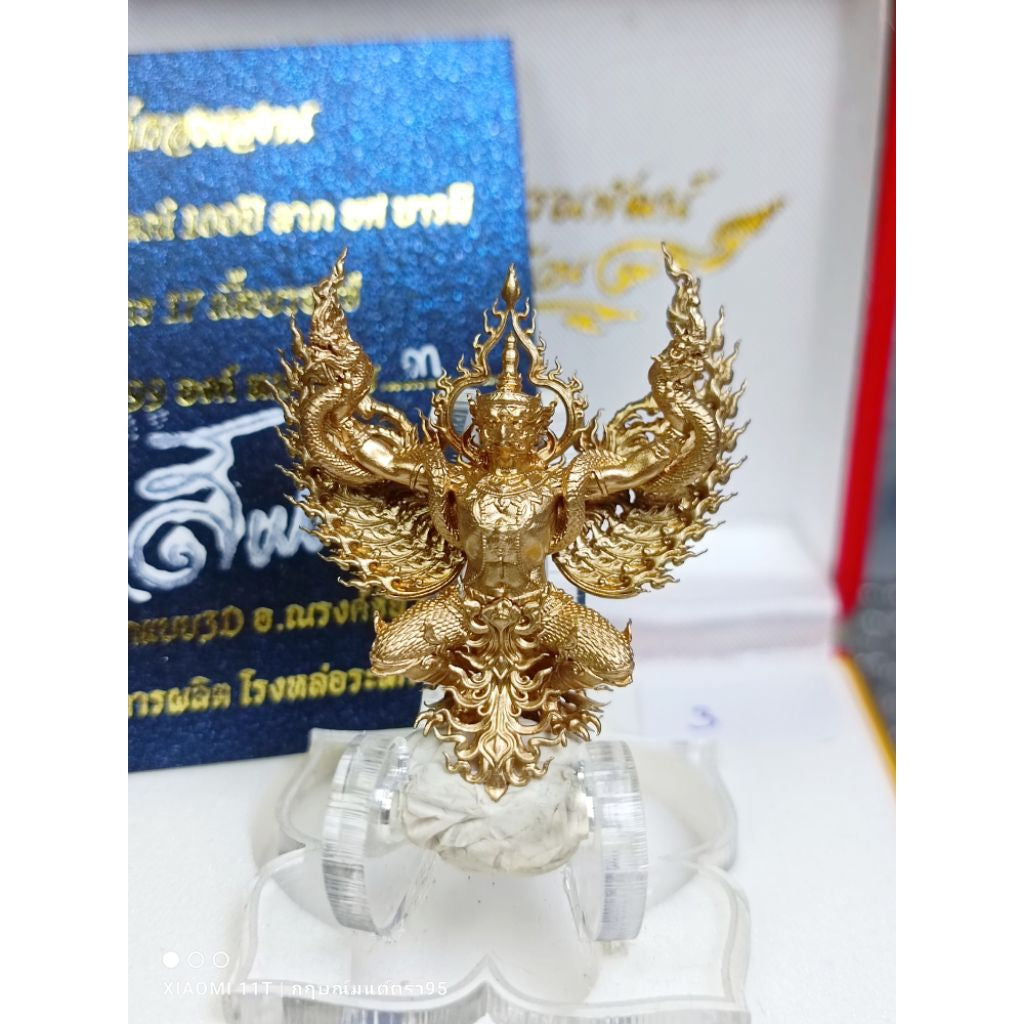 ✨ Supreme Phaya Subwannaphat Garuda – 100‑Year Fortune, Rank & Prestige Power Amulet by Luang Pho Phat (First Buddhist‑Art Garuda Edition, Wat Huai Duan)