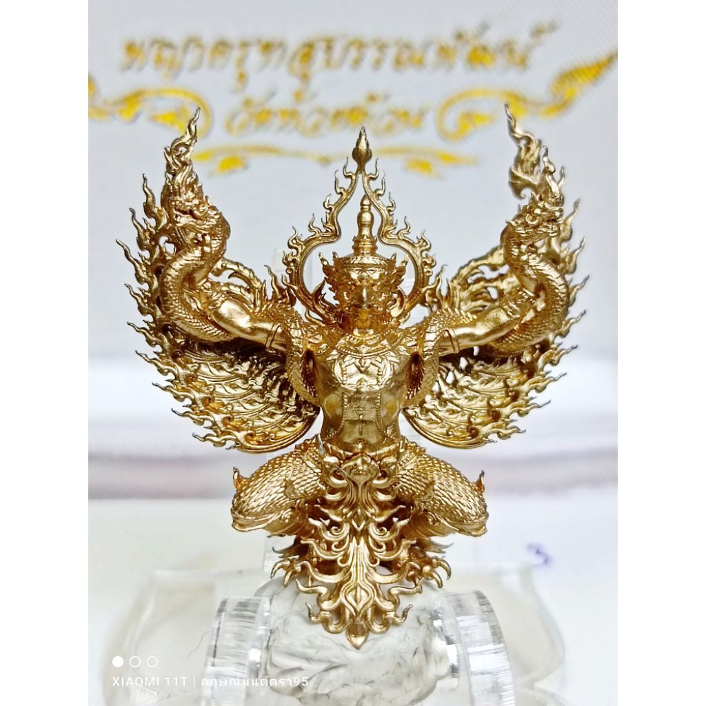 ✨ Supreme Phaya Subwannaphat Garuda – 100‑Year Fortune, Rank & Prestige Power Amulet by Luang Pho Phat (First Buddhist‑Art Garuda Edition, Wat Huai Duan)
